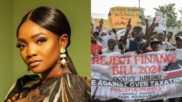 Simi Shows Support For Anti-Tax Protests In Kenya